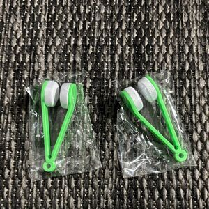 Microfiber cleaning tong for glasses 2 pack